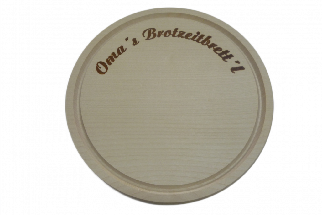 Oma's Brotzeitbrettl Ø 24 cm