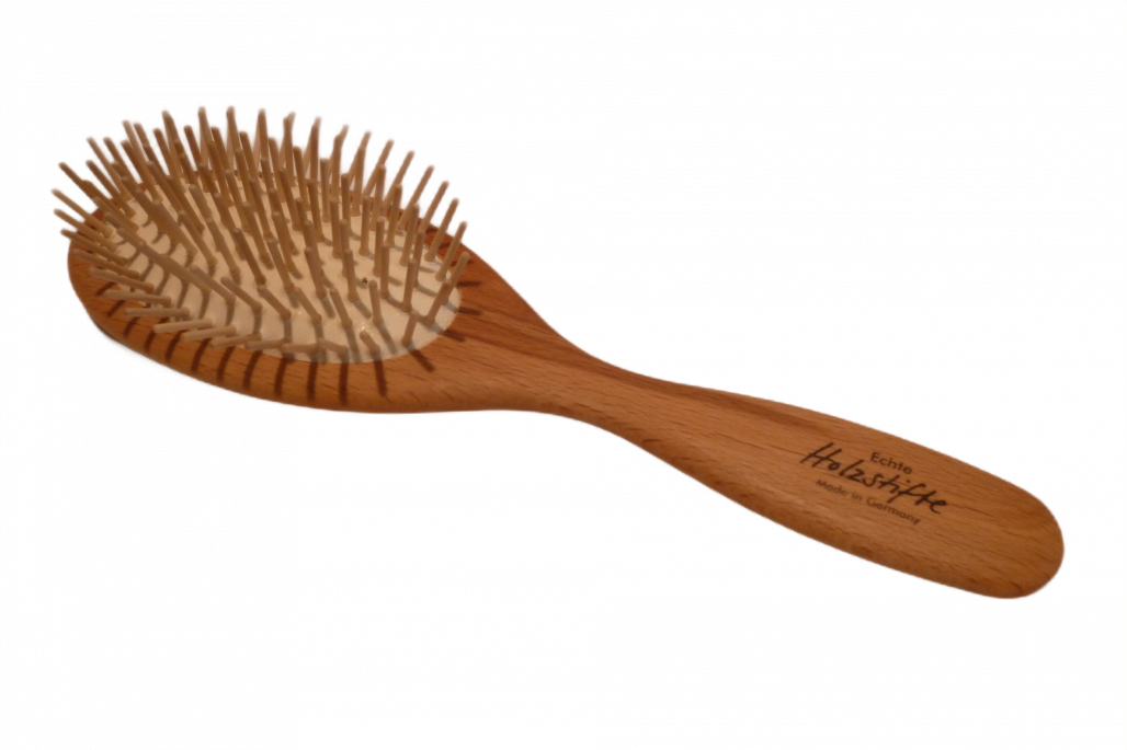 Haarbürste mit Holzstiften, groß