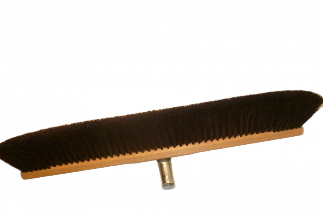 Saalbesen aus Roßhaarmischung, weich, 40 cm Saalbesen aus Roßhaarmischung, weich, 40 cm