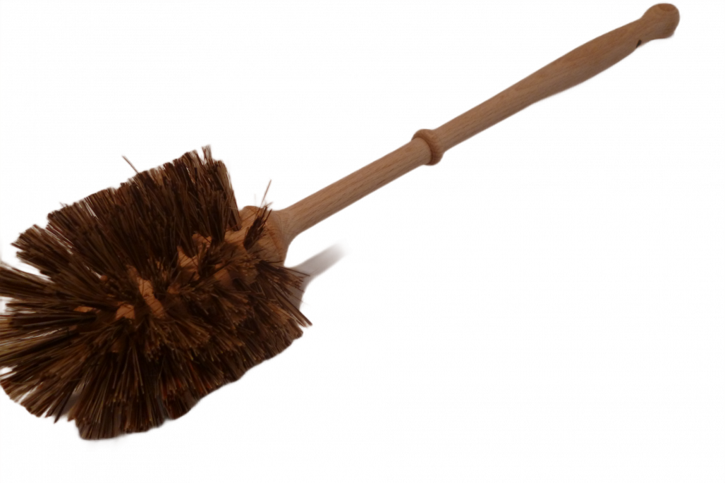 WC-Bürste aus Naturfaser mit Holzgriff WC-Bürste aus Naturfaser mit Holzgriff