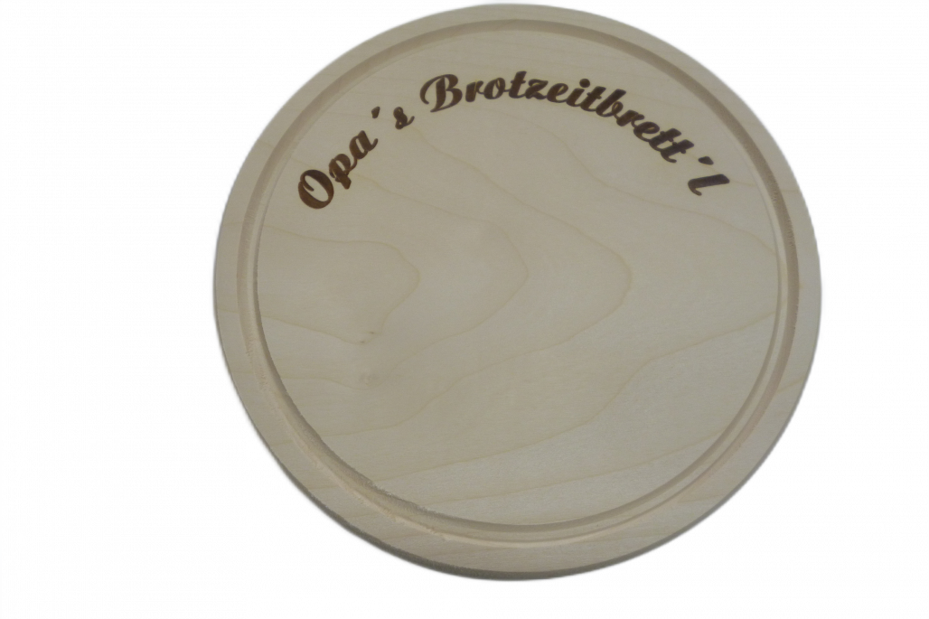 Opa's Brotzeitbrettl Ø 24 cm