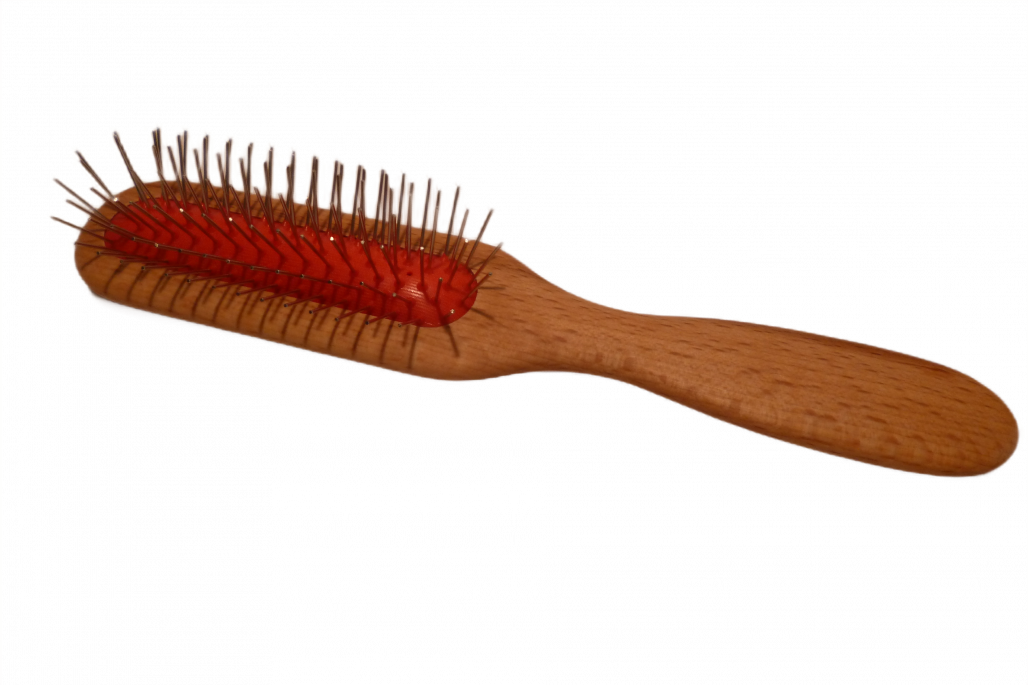 Haarbürste Drahtstifte, schmal Haarbürste Drahtstifte, schmal