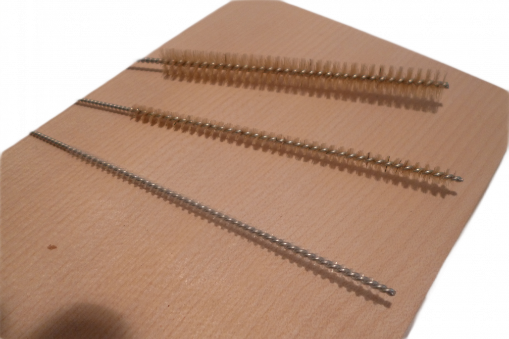 Reinigungsbürste mit Nylon, 50 cm, Ø 3 mm