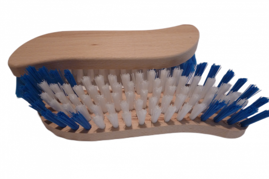 Putzbürste S-Form Nylon